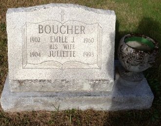 BOUCHER, EMILE J. - Hillsborough County, New Hampshire | EMILE J. BOUCHER - New Hampshire Gravestone Photos